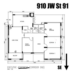 Blk 910 Jurong West Street 91 (Jurong West), HDB Executive #569614491